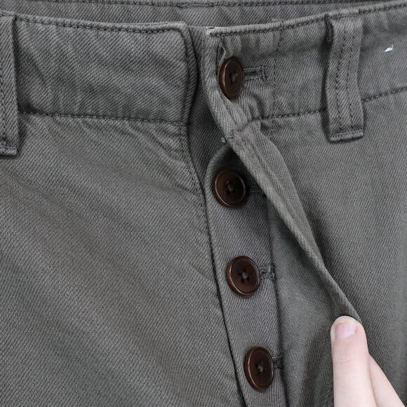 Madewell Patch Pocket Jeans Summer Denim Burnt Hickory Size 32x31 NWT - Picture 4 of 10